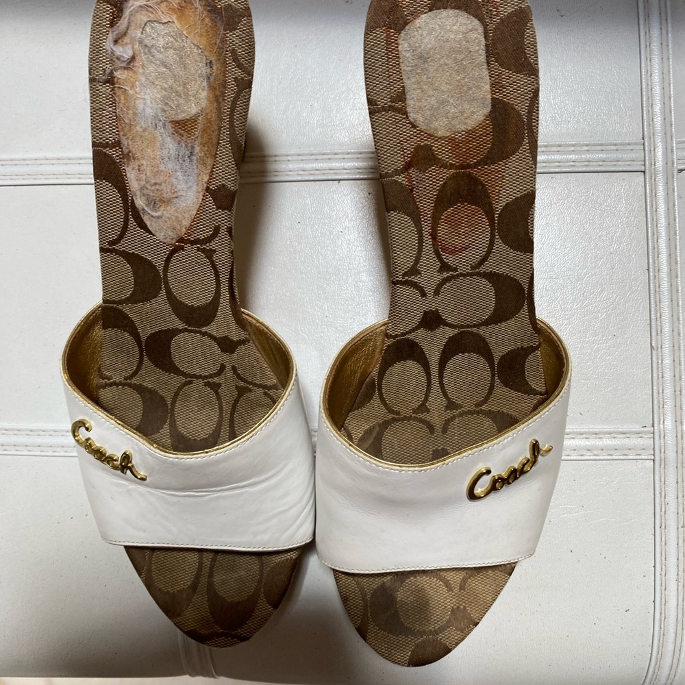 Coach sandals white - Picture 7 of 10